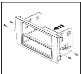 Metra 99-9108B - ISO DIN radio provision with pocket - 2