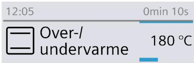SIEMENS HM655GNS1S - Indstilling af ovnfunktion og temperatur - 3