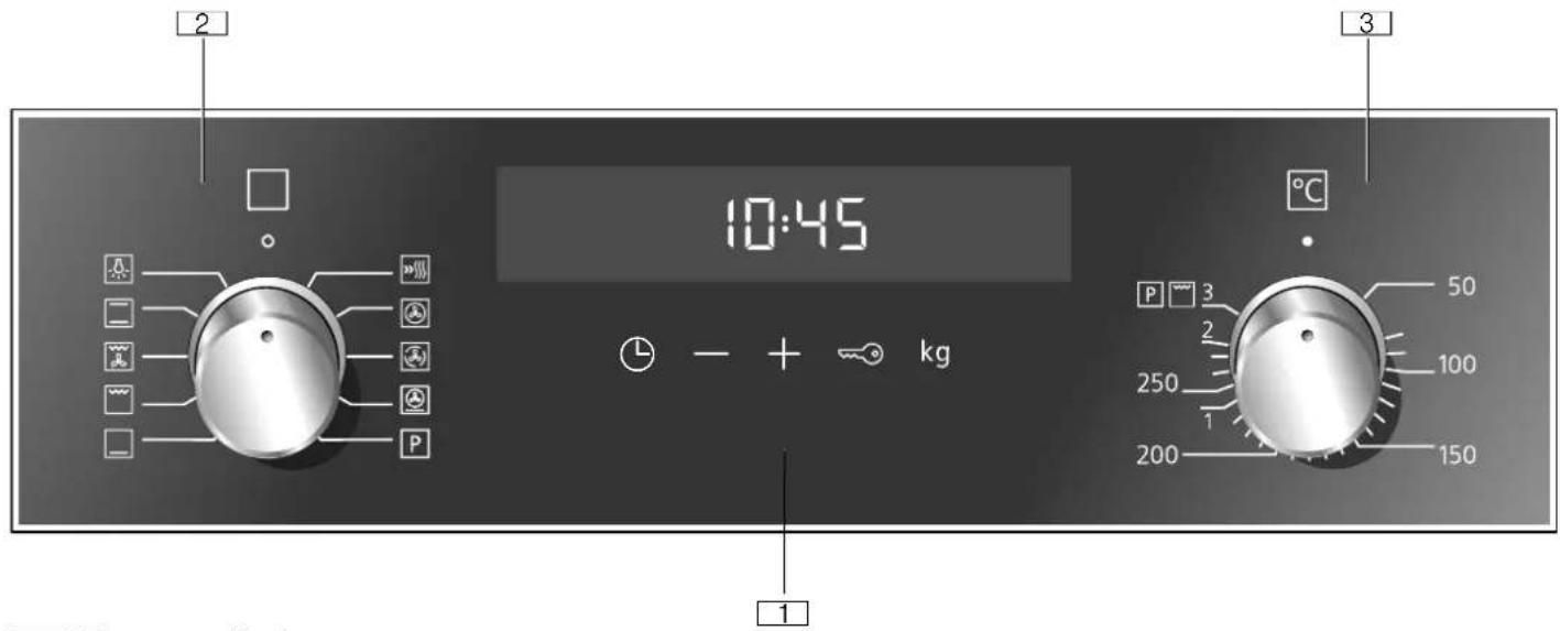 10:45 - + kg °C 1 2 3 P 3 2 50 100 250 1 200 150 1