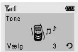 SAMSUNG SGH-R210LA - Eksempel: Vælge en alarmtype - 2