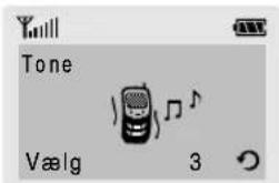 SAMSUNG SGH-R210EA - Eksempel: Vælge en alarmtype - 2