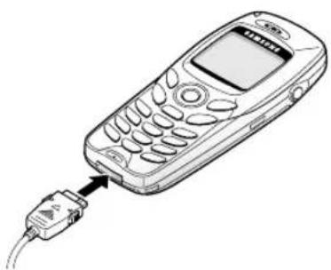 SAMSUNG SGH-N500DA - Indsætte SIM-kortet og batteriet - 3