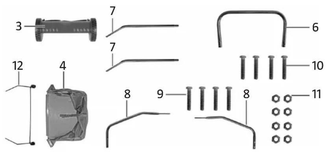 Meec Tools 009208 - INSTRUKCJA OBSŁUGI KOSIARKA RĘCZNA - 2