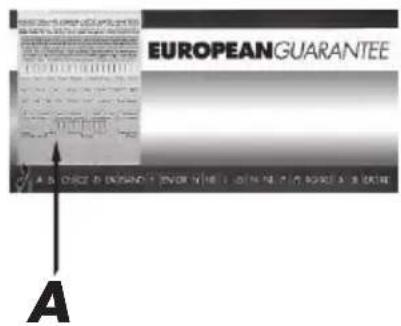 EUROPEANGUARANTEE A A. OCEE DE BISCUIT DEVER NEUR, LATTEN PEACH, NOOLE A LEAVES A