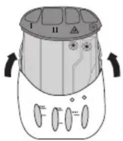 HOOVER HTV 913 - 86SY - RENG∅RING AF VASKEPULVERSKUFFEN OG DENS RUM - 1