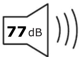 77 dB