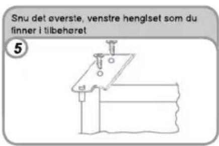 Fjern pluggen fra venstre siden og sett den inn på høyre side. 6 Left Right