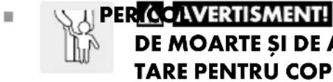PERICOLVERTISMENT! DE MOARTE ŞI DE A TARE PENTRU COP