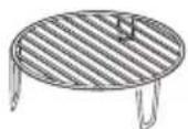 BAUKNECHT MW 122 SL - GRILLROST (nur verfügbar für MW122) - 1