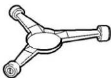 BAUKNECHT MCCD 2920 BR - Drehtellerauflage - 1