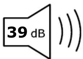 39 dB
