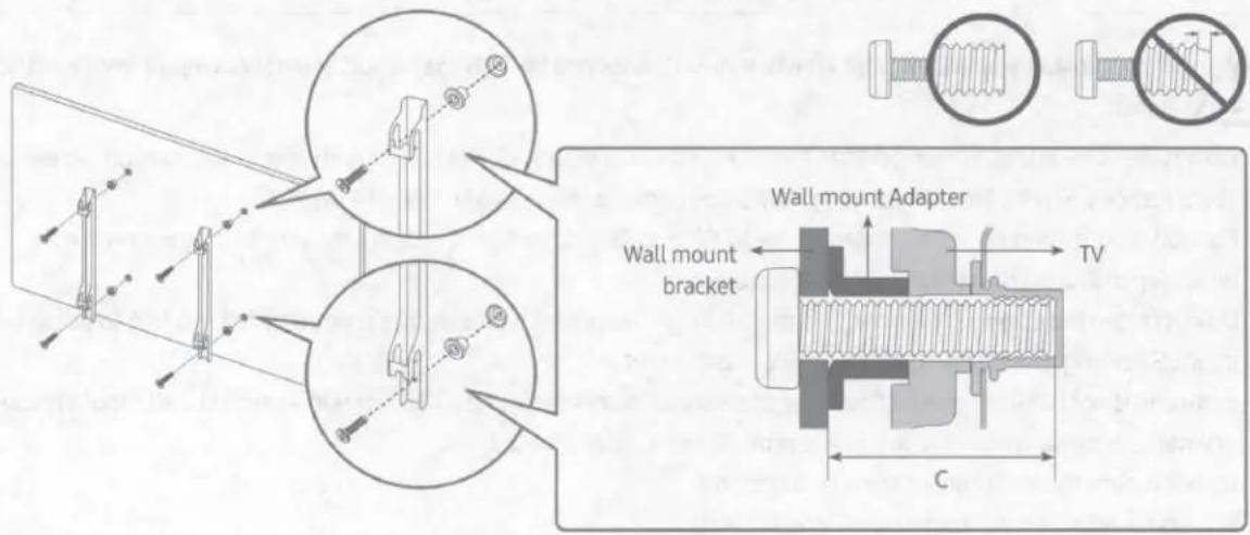 SAMSUNG The Frame QN43LS03T - Mounting the TV on a wall - 2