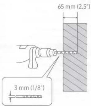 SAMSUNG The Frame QN43LS03T - Standard Installation Requirements by Wall Type - 23