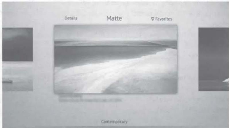 SAMSUNG The Frame QN43LS03T - Setting the style of the selected image - 1