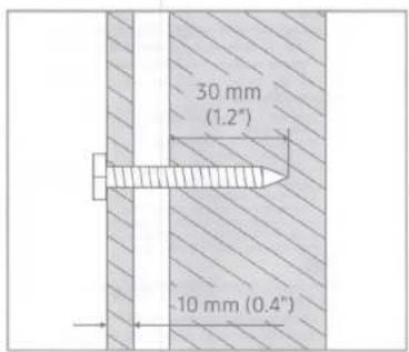 SAMSUNG The Frame QN43LS03T - Standard Installation Requirements by Wall Type - 27