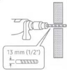 SAMSUNG The Frame QN43LS03T - Standard Installation Requirements by Wall Type - 5