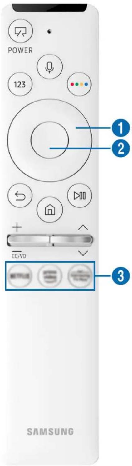 SAMSUNG The Frame QN43LS03T - About the Samsung Smart Remote (The Frame) - 1
