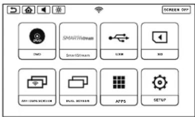 SCREEN OFF DVD SMARTStream SmartStream UTM XO iOS Android Studio iOS Server AppS SETUP