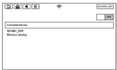 Available Device SINOMI_025 Wireless display