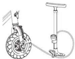 RAZOR E-Punk - □ Inflating the Tire - 1