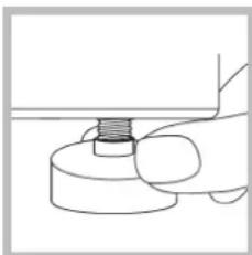 INDESIT WIDXXL 146 (EU) - Waterpas zetten - 1