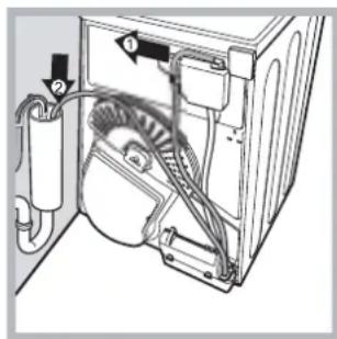 INDESIT IDCA 835 B (SK) - Water drainage - 1