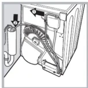INDESIT IDCA 835 B (SK) - Vattentömning - 1