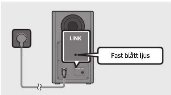 LINK Fast blått ljus