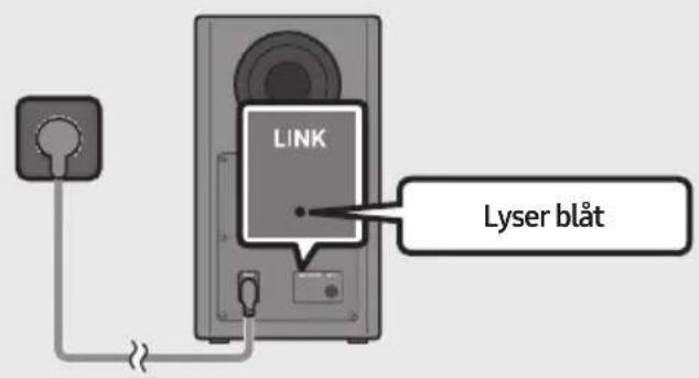 LINK Lyser blåt