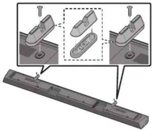 SAMSUNG HW-Q66R - Raising the Soundbar 20 mm - 2