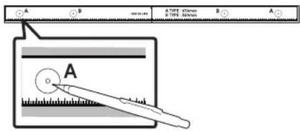 A B A TYPE: 450nm B A A