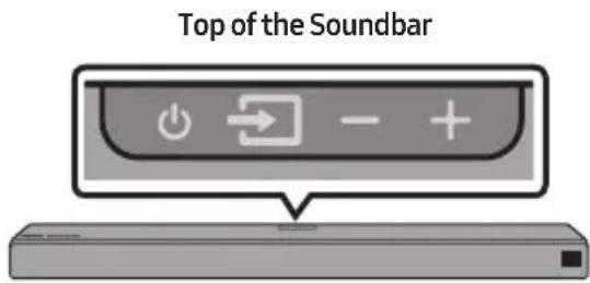 Top of the Soundbar
