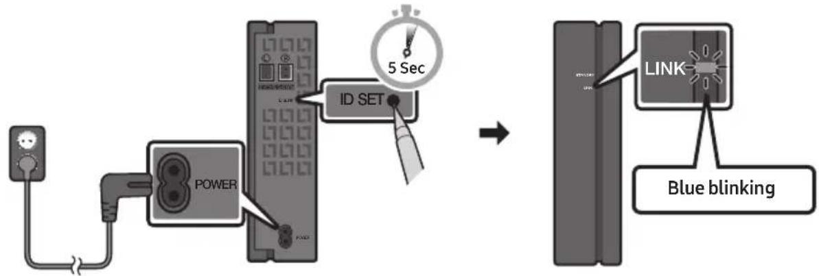 SAMSUNG HW-N560 - Connecting the SWA-8500S to a Soundbar (Sold Separately) - 2