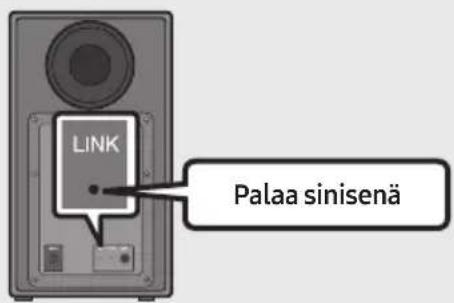 LINK Palaa sinisenä