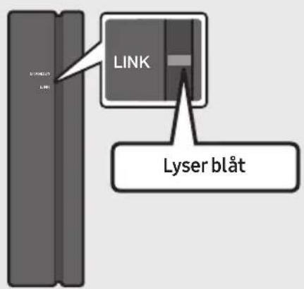 LINK Lyser blåt
