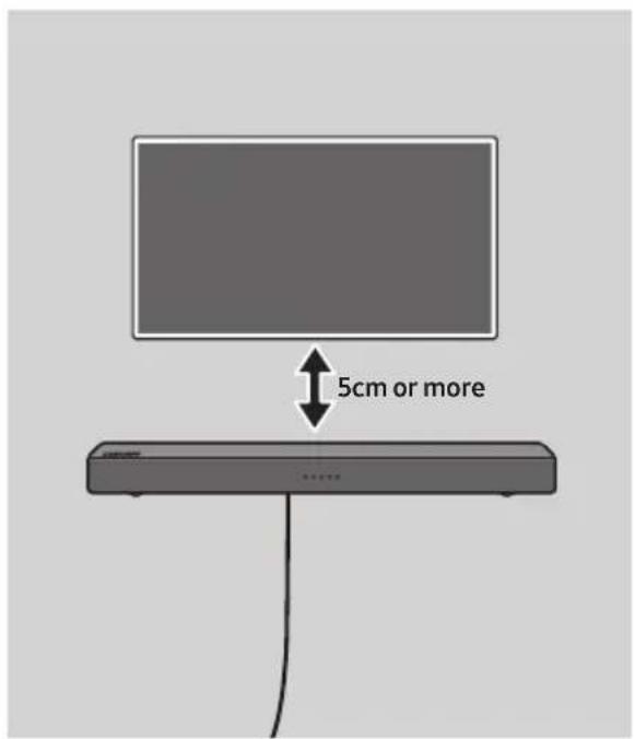 5cm or more