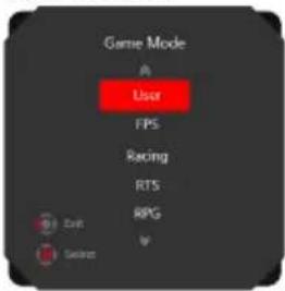 MSI Optix MAG271R - Navigationstast - 4
