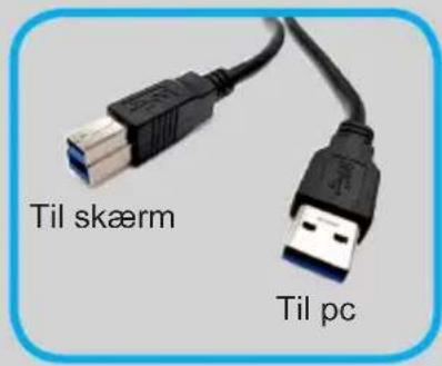 Til skærm Til pc