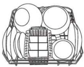 INDESIT IDL 5055 SK.2 - Adjusting the height of the upper rack - 5