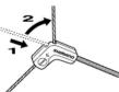 SHIMANO BL-R550 - Installation of the cantilever brake - 2