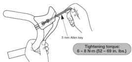 SHIMANO BL-R550 - Installation of the brake lever - 1