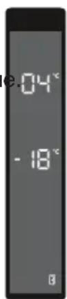e-04°C -18°C