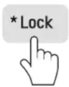 LG GMJ936NSHV - Tryk på knappen Lock for at aktivere läsefunktionen. - 1