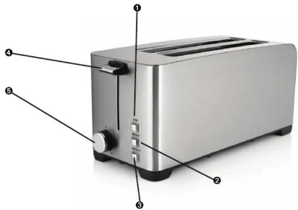 WILFA Brunch TOL-1400S - Funktioner - 1