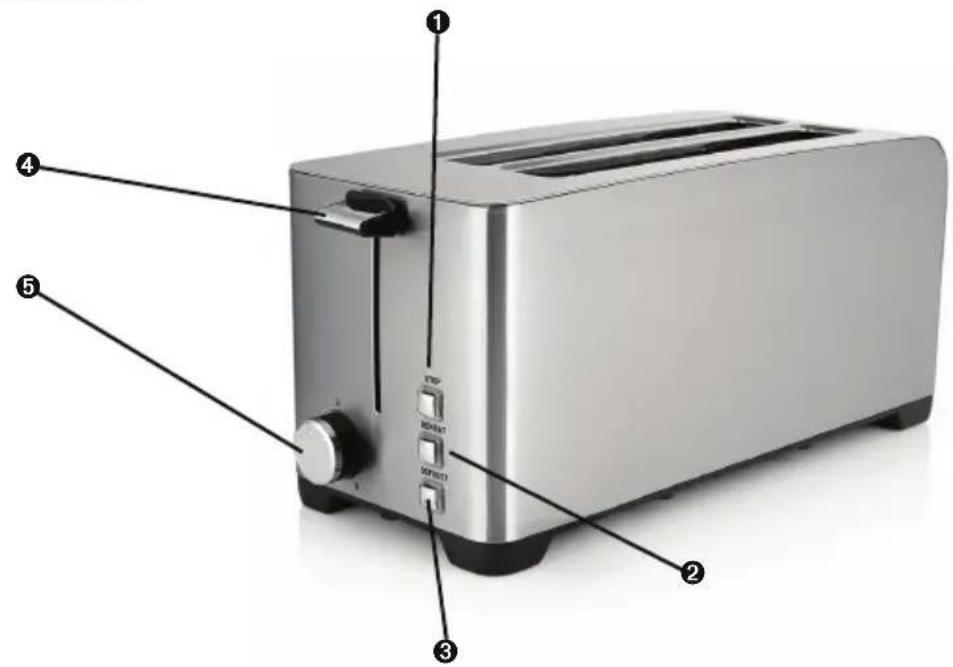 WILFA Brunch TOL-1400S - Funktioner - 1