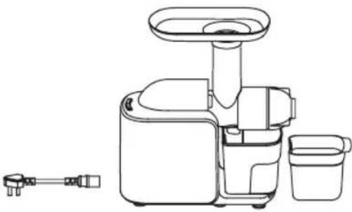 WILFA JuiceMaster SJCD-150A - Innan första användning: - 9