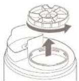 WILFA Moist S HU-230W - Fyldning af vandbeholder - 2