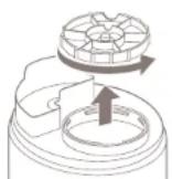 WILFA Moist S HU-230W - Filling the water tank - 2