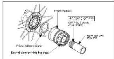 SHIMANO FH-MX71 - Replacement of the freewheel body - 5