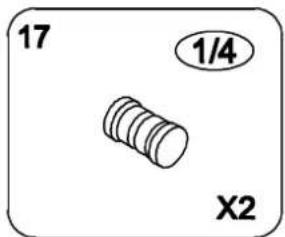 17 1/4 X2